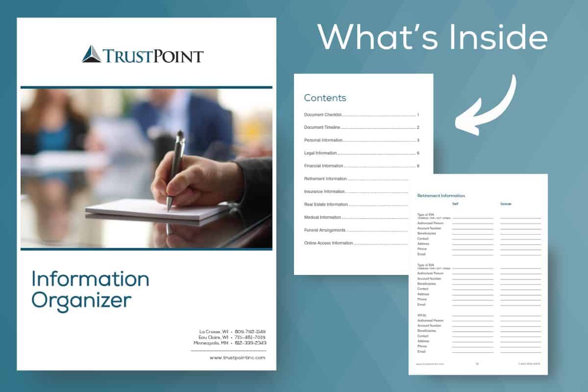Info Organizer Preview- Trust Point