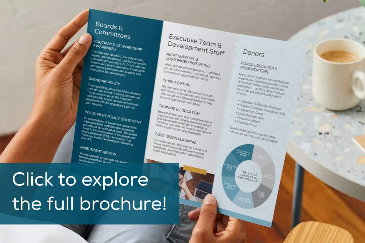 Preview of Trust Points Non-Profit Education Brochure