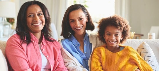 3 generations of family_female
