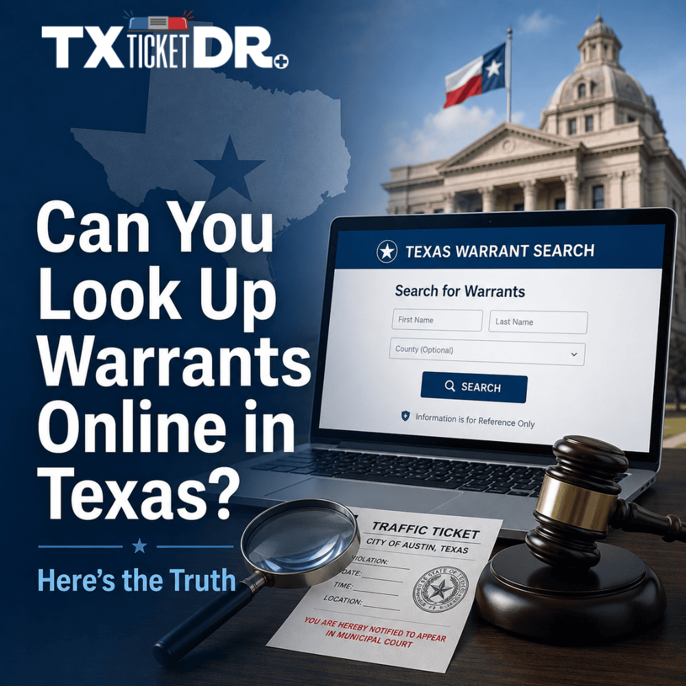Can You Look Up Warrants Online in Texas?