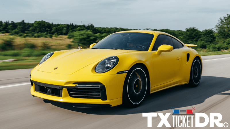 Porsche 911 - Texas Speeding Ticket Dismissed