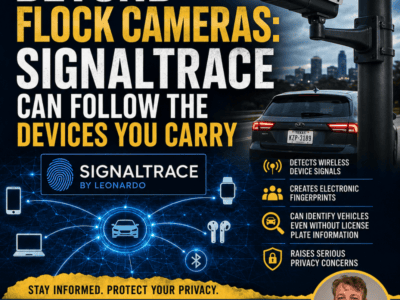 Más allá de las cámaras Flock: SignalTrace puede rastrear los dispositivos que llevas