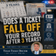 Does a Ticket Fall Off Your Record After 3 Years?