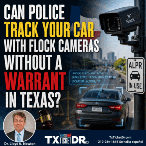 Can Police Track Your Car With Flock Cameras Without a Warrant in Texas?