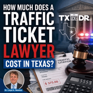 How Much Does a Traffic Ticket Lawyer Cost in Texas?