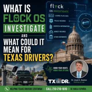 What Is Flock OS Investigate and What Could It Mean for Texas Drivers?
