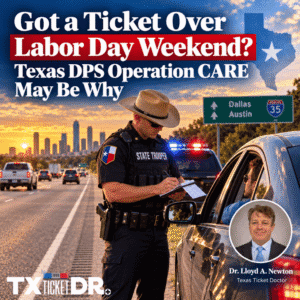 Got a Ticket Over Labor Day Weekend? Texas DPS Operation CARE May Be Why