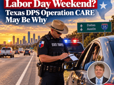 Got a Ticket Over Labor Day Weekend? Texas DPS Operation CARE May Be Why