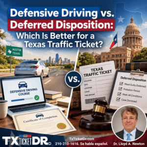 Defensive Driving vs Deferred Disposition