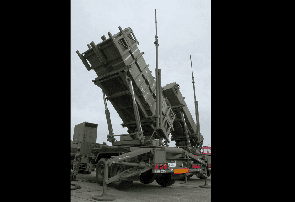 Patriot air defense systems from the United States
