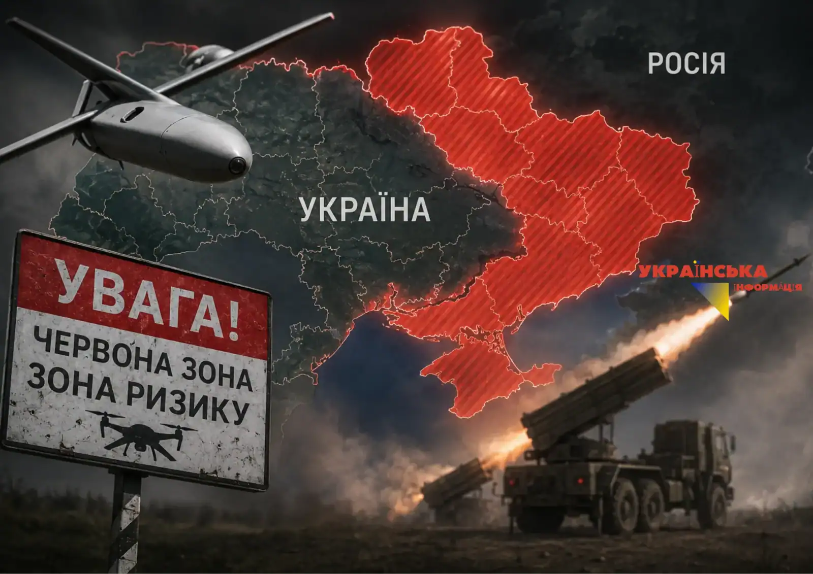 A new threat from the sky: Serhiy Flesh showed a map of the reach zones of Shahed jets with online control