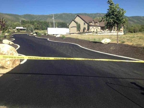 asphalt driveway paving in park city utah