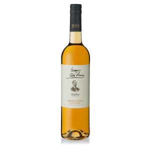 Moscatel de Setúbal Venâncio da Costa Lima, vinho com classificação oficial, aroma doce, ideal para sobremesas e momentos especiais, produzido por uma renomada vinícola portuguesa.
