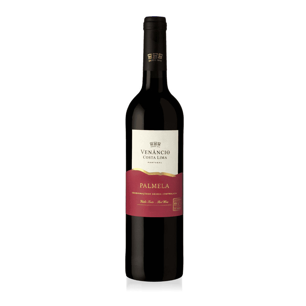 Palimela vinho tinto Venâncio da Costa Lima, produzido em Portugal, com uma blend de uvas de alta qualidade, perfeito para amantes de vinhos portugueses autênticos e de sabor intenso.
