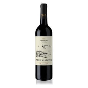 Vinho tinto Andorinha do Mar de Venâncio da Costa Lima, região da Península de Setúbal, Portugal, rótulo sofisticado, ideal para amantes de vinhos portugueses de qualidade premium.