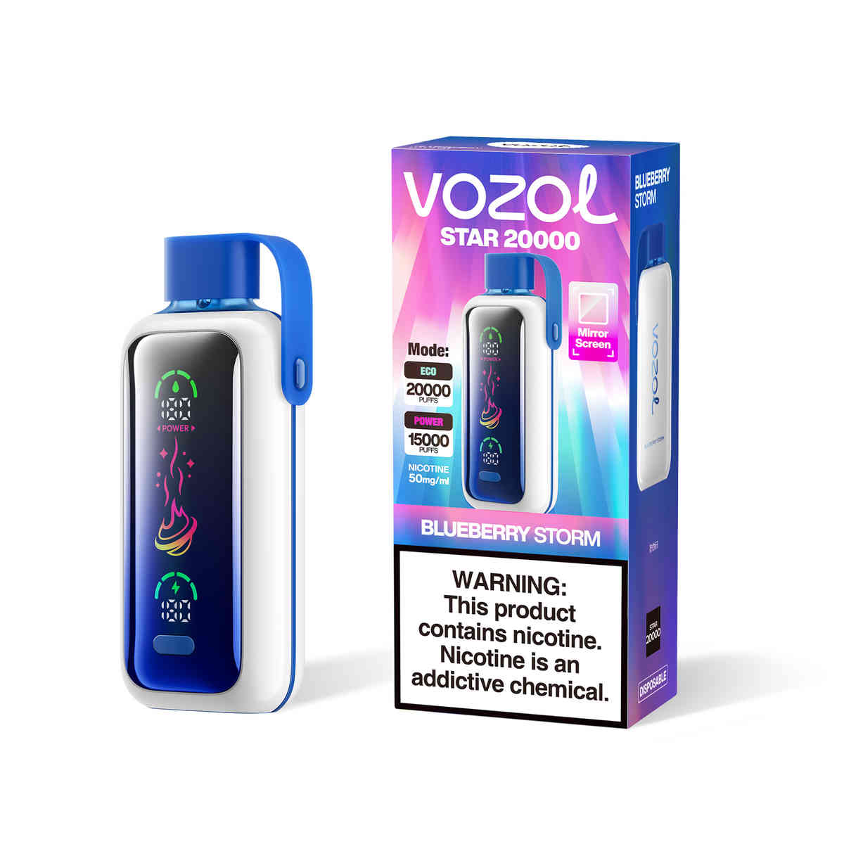 VOZOL STAR 20000 Blueberry Storm