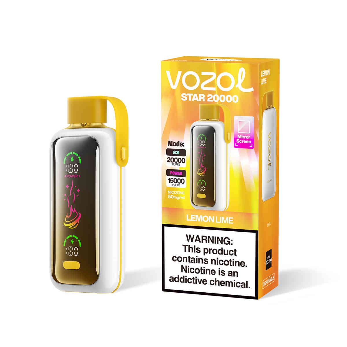 VOZOL STAR 20000 Lemon Lime