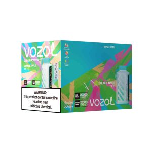 Vozol Gear Power 20000 Double Apple Ice – Bild 3