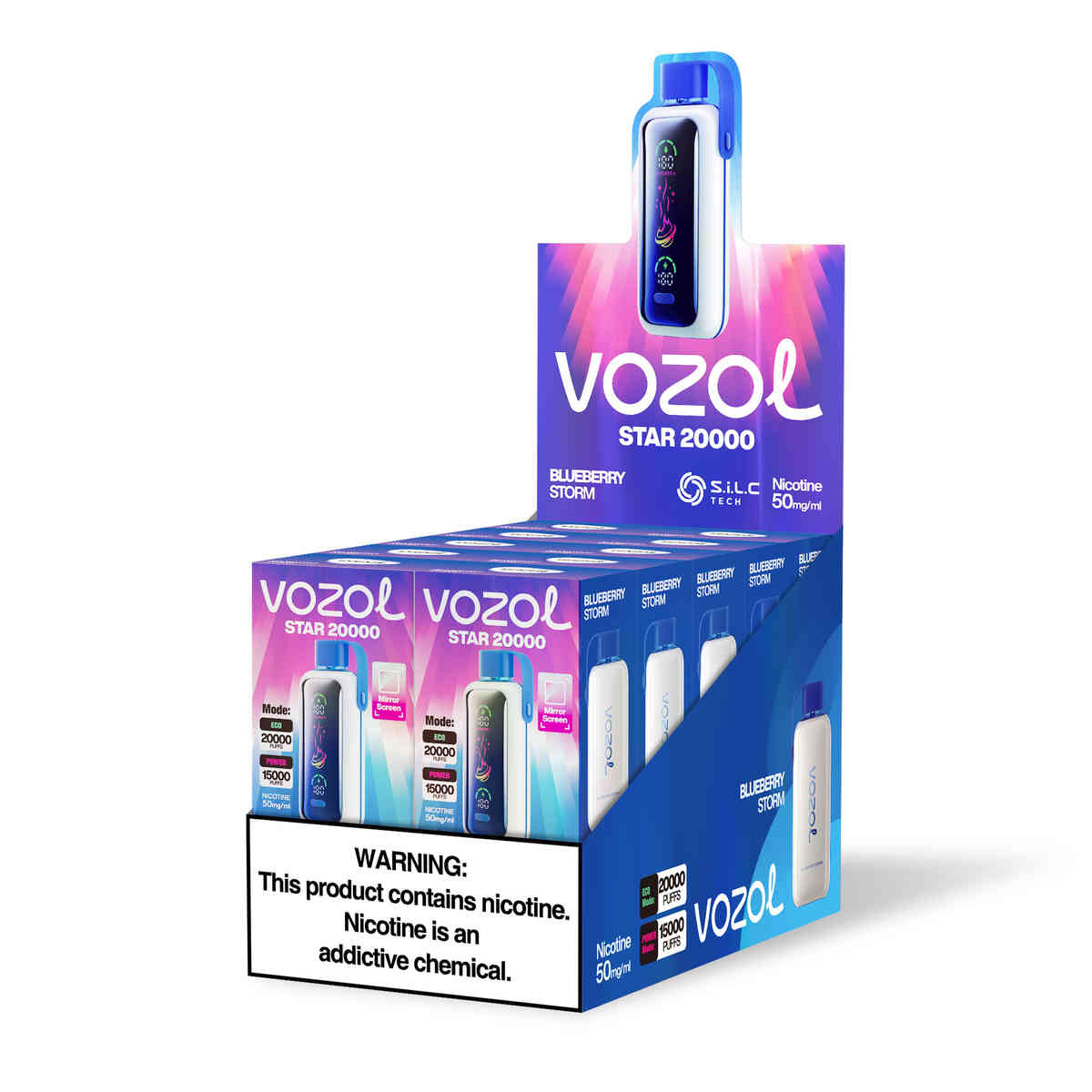 VOZOL STAR 20000 Blueberry Storm