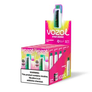 VOZOL STAR 20000 Strawberry Kiwi - Kép 3