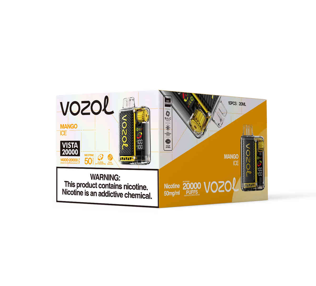 Vozol Vista 20000 Mango Ice - Kép 3