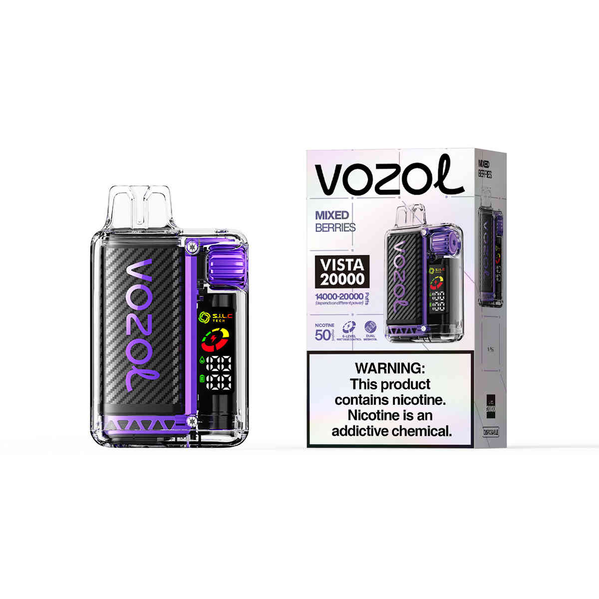 Vozol Vista 20000 Mixed Berries - immagine 2