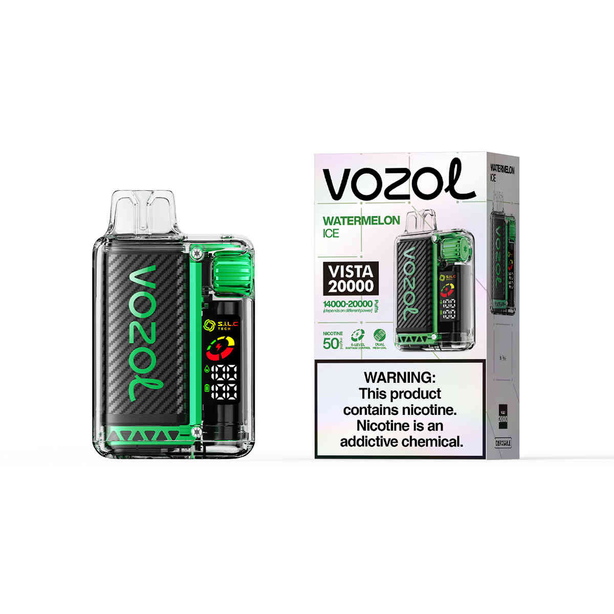 Vozol Vista 20000 Watermelon Ice - Billede 2