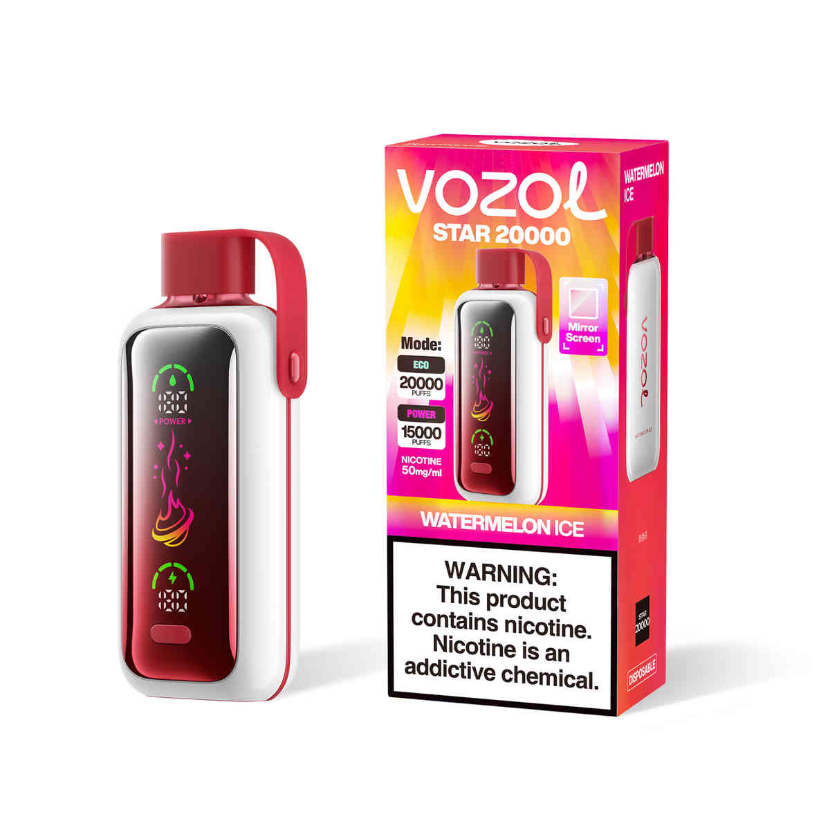 VOZOL STAR 20000 Watermelon Ice - Kép 2