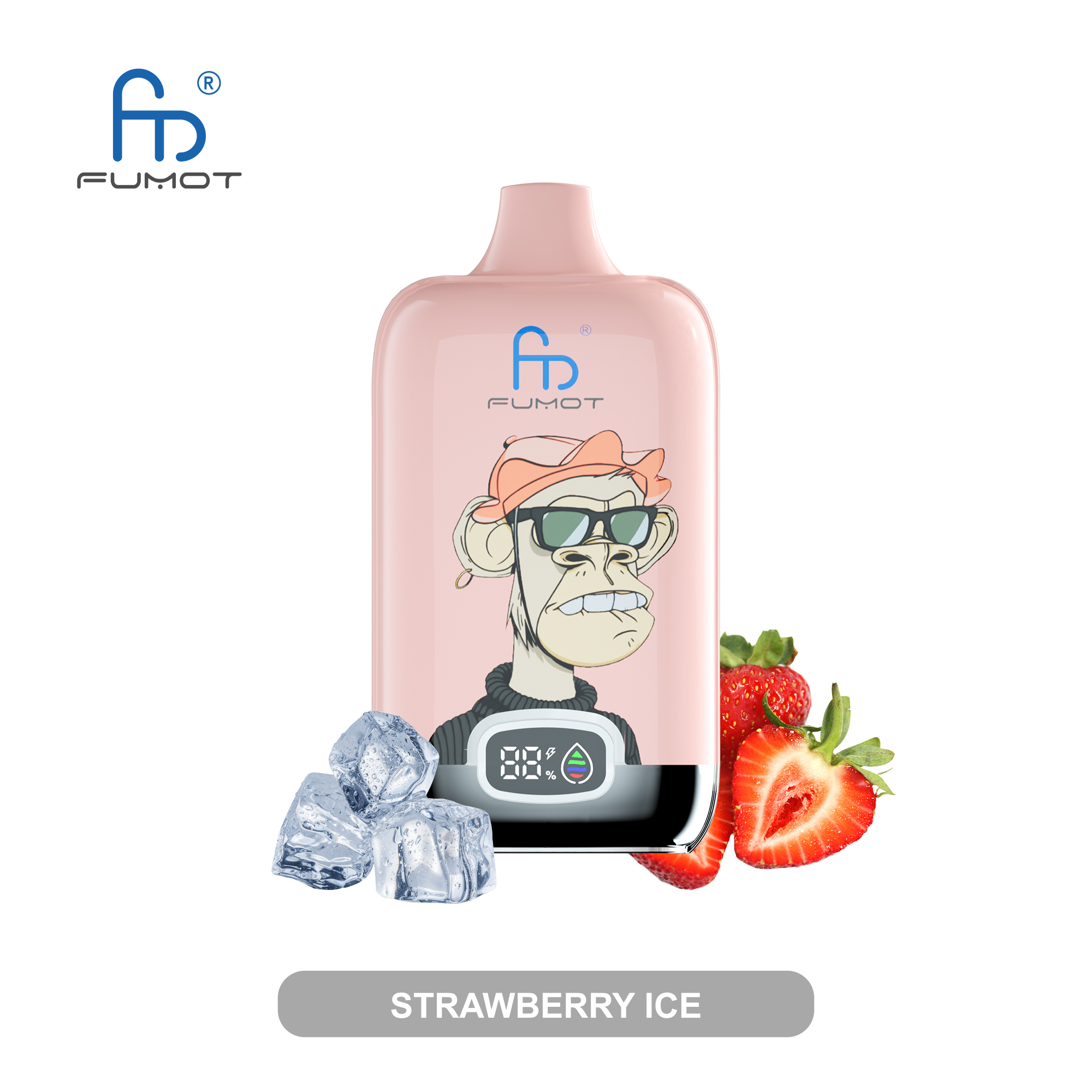 RandM Digital Box 12000 Strawberry Ice