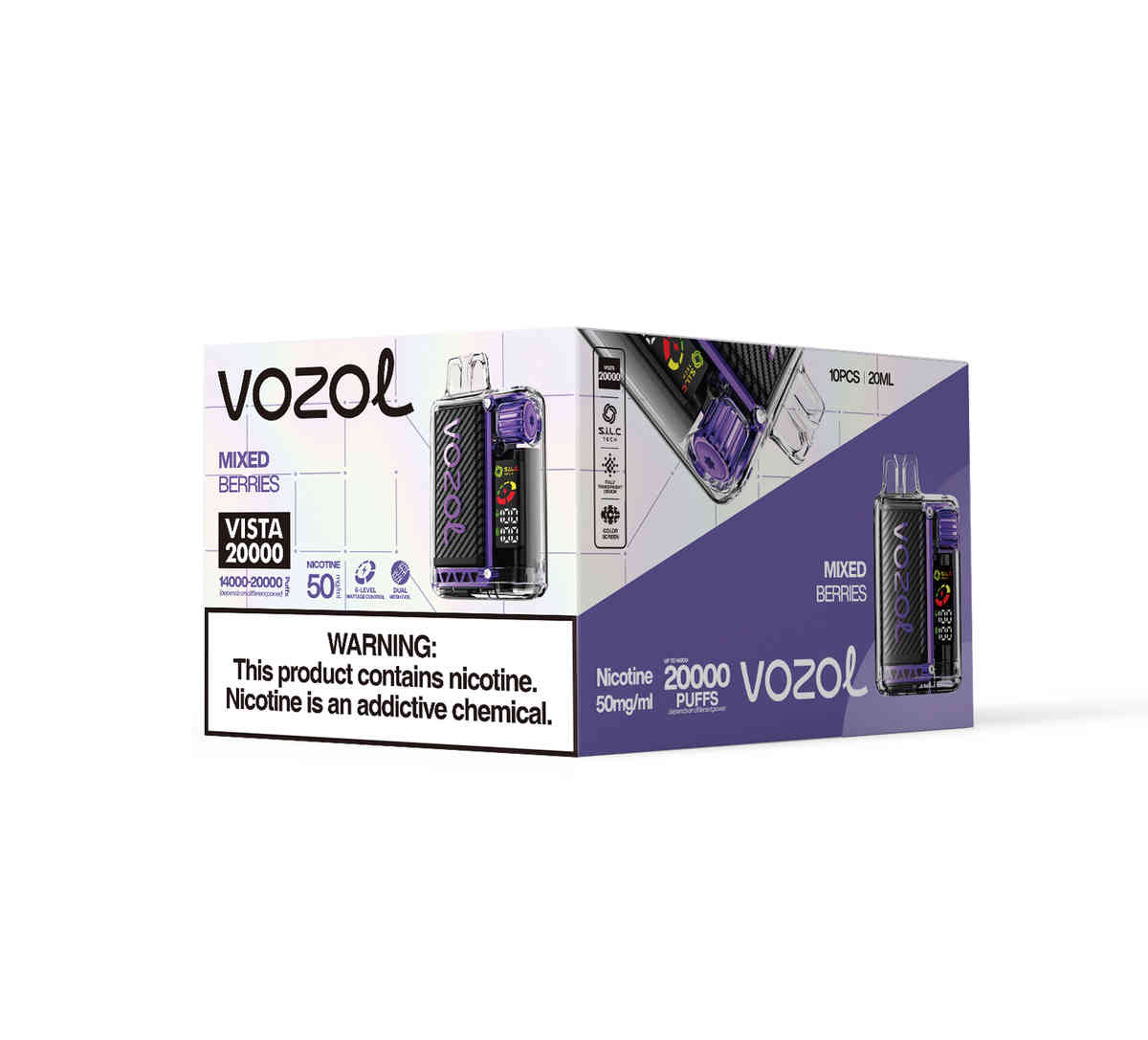 Vozol Vista 20000 Mixed Berries - immagine 3