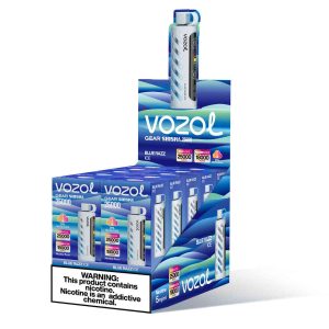 Vozol Gear Shisha 25000 Blue Razz Ice - Kép 3
