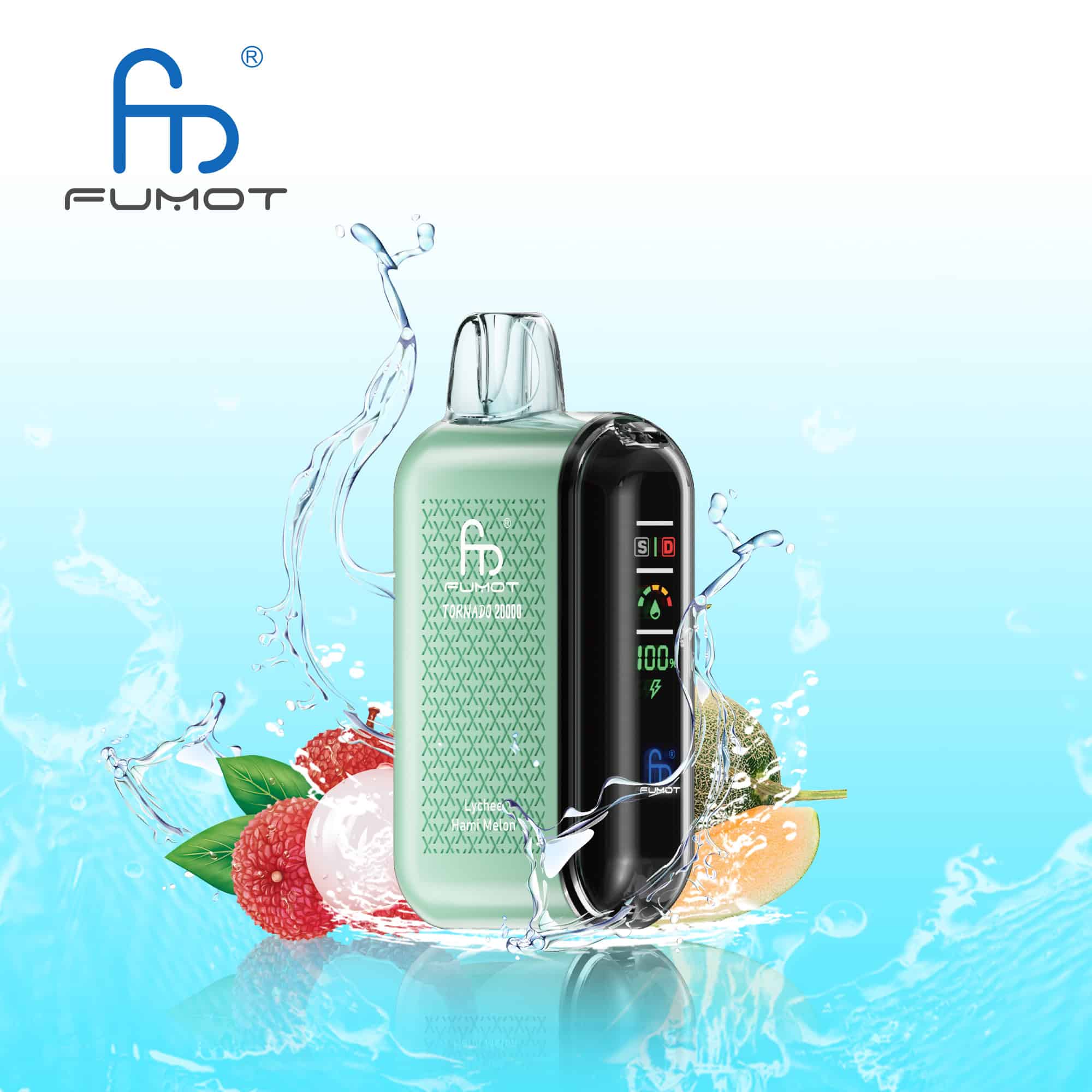 Fumot Tornado 20000 Lychee Hami Melon