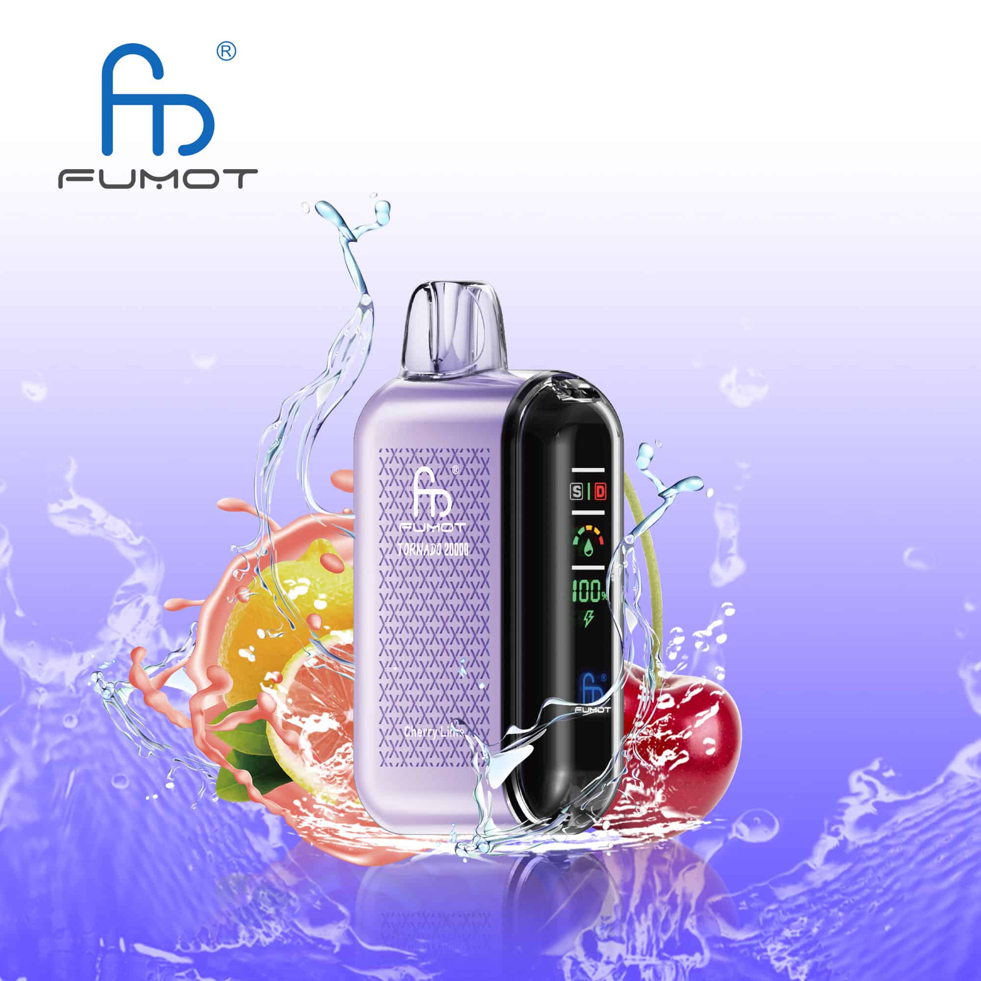 Fumot Tornado 20000 Cherry Lime