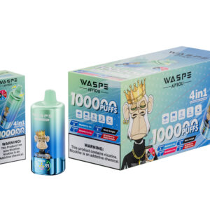 WASPE 4 in 1 100000 Blueberry Ice/Black Knight/Strawberry Ice/Strawberry Watermelon – Bild 3