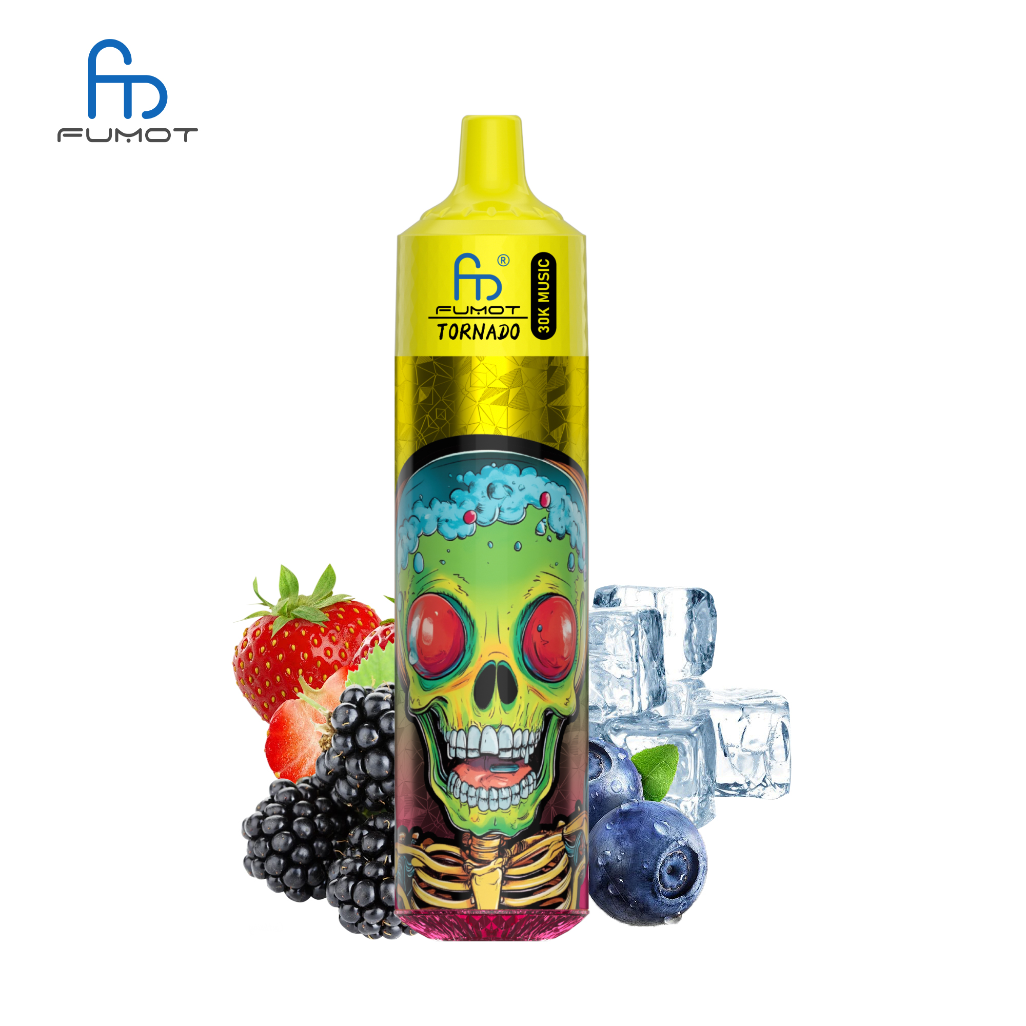 Fumot Tornado 30K Music Ice Pop – Bild 2