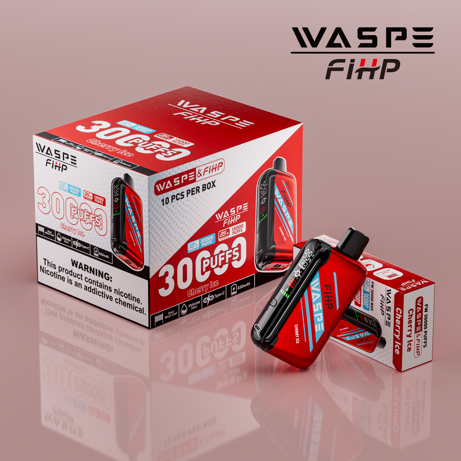 WASPE 30000 Cherry Ice