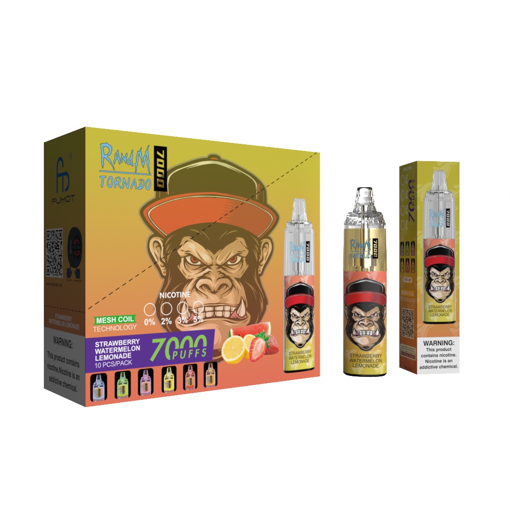 RandM Tornado 7000 Strawberry Watermelon Lemonade – Bild 3