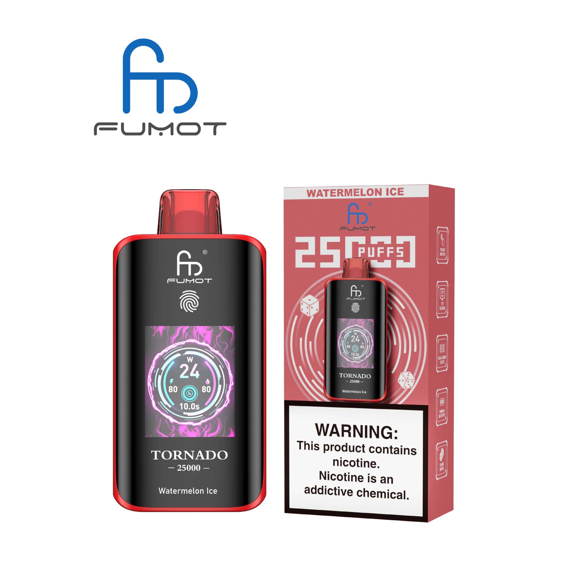 Fumot Tornado 25000 Watermelon Ice - immagine 3