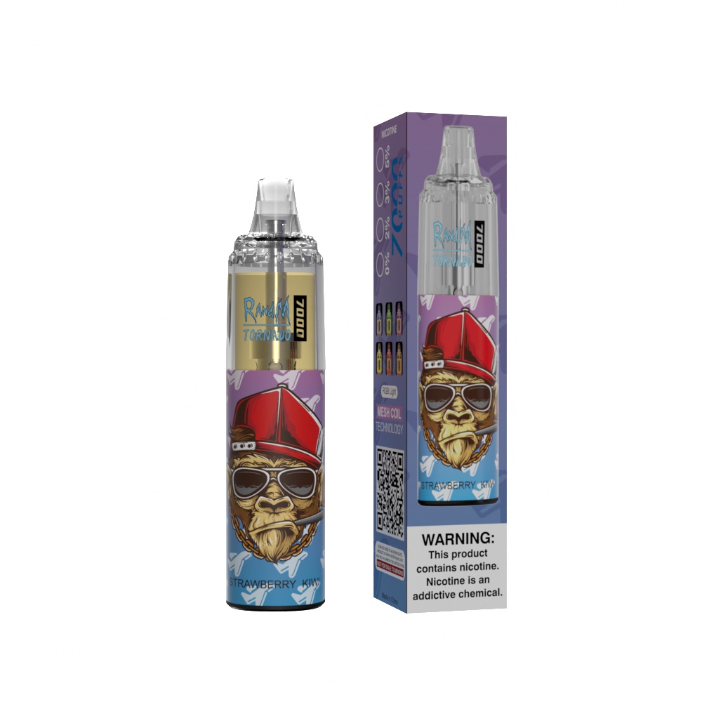 RandM Tornado 7000 Strawberry Kiwi - Afbeelding 2