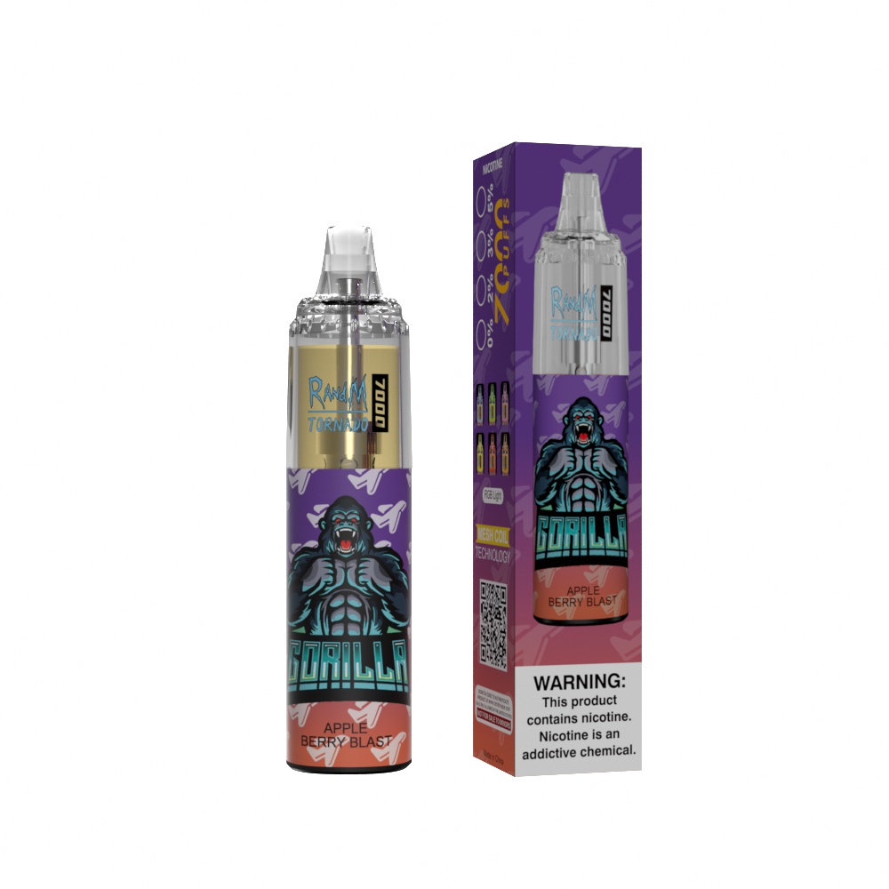 RandM Tornado 7000 Apple Berry Blast – Bild 2
