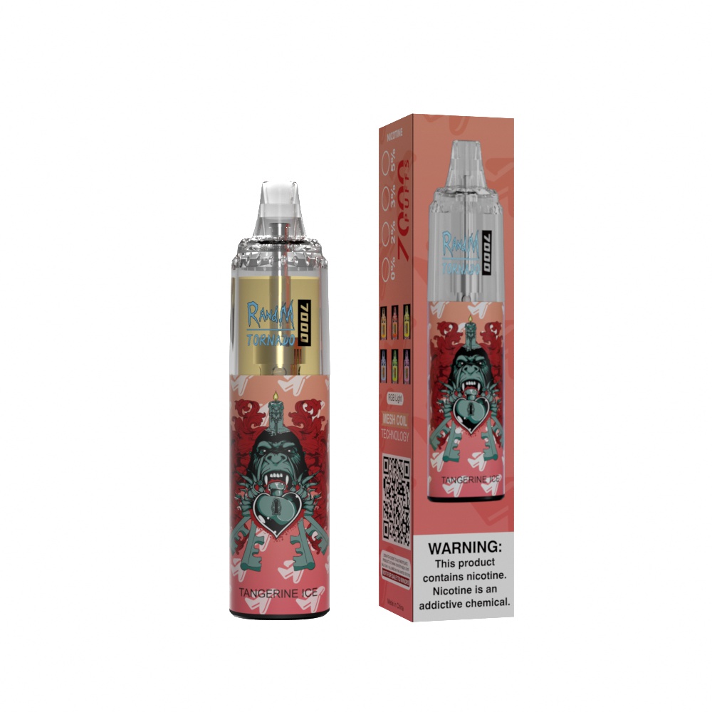 RandM Tornado 7000 Tangerine Ice - Imagen 2