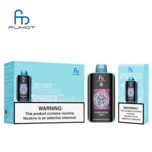 Fumot Tornado 25000 Kiwi Passion Fruit Guava - Billede 4
