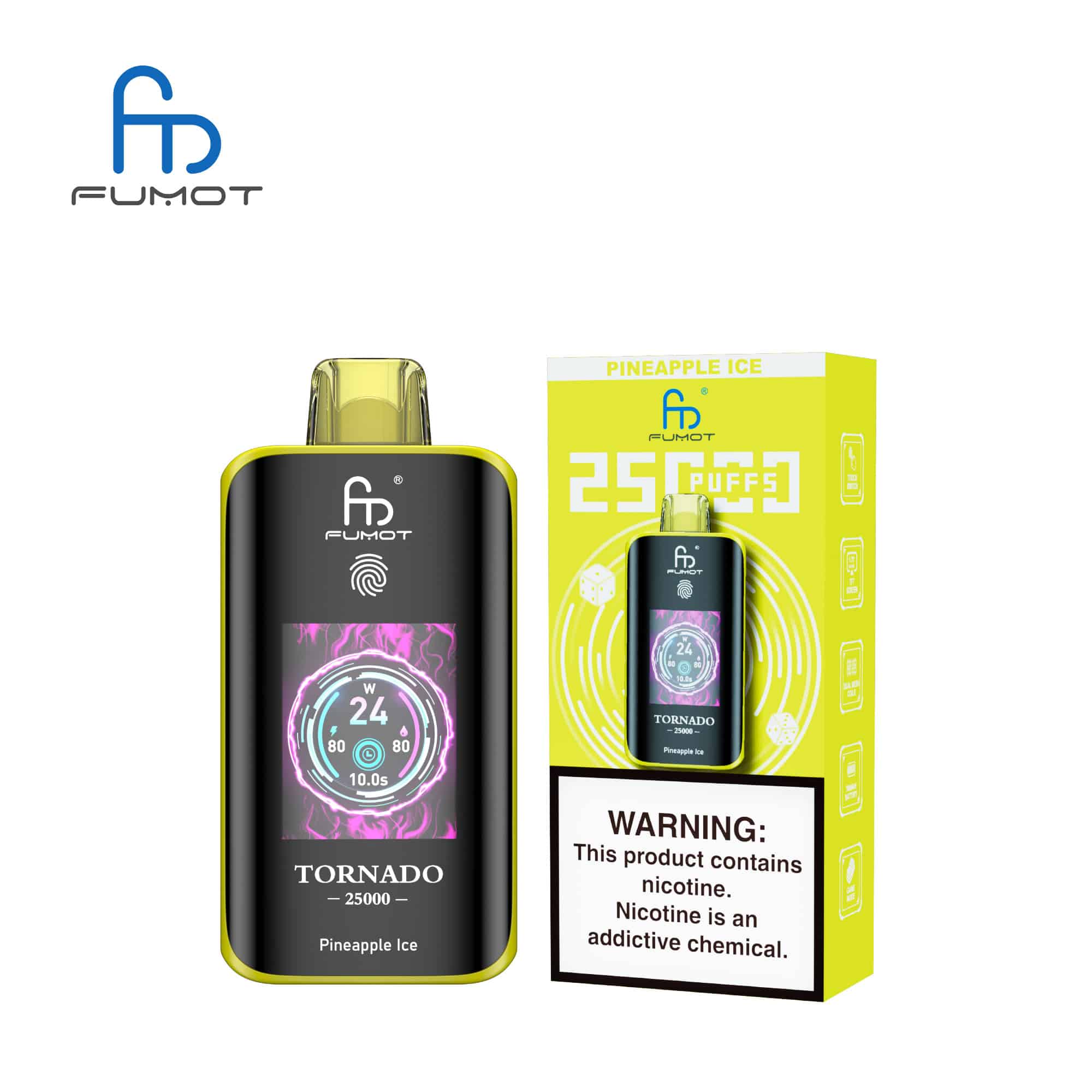 Fumot Tornado 25000 Pineapple Ice – Bild 3