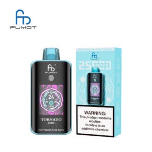 Fumot Tornado 25000 Kiwi Passion Fruit Guava - Billede 3