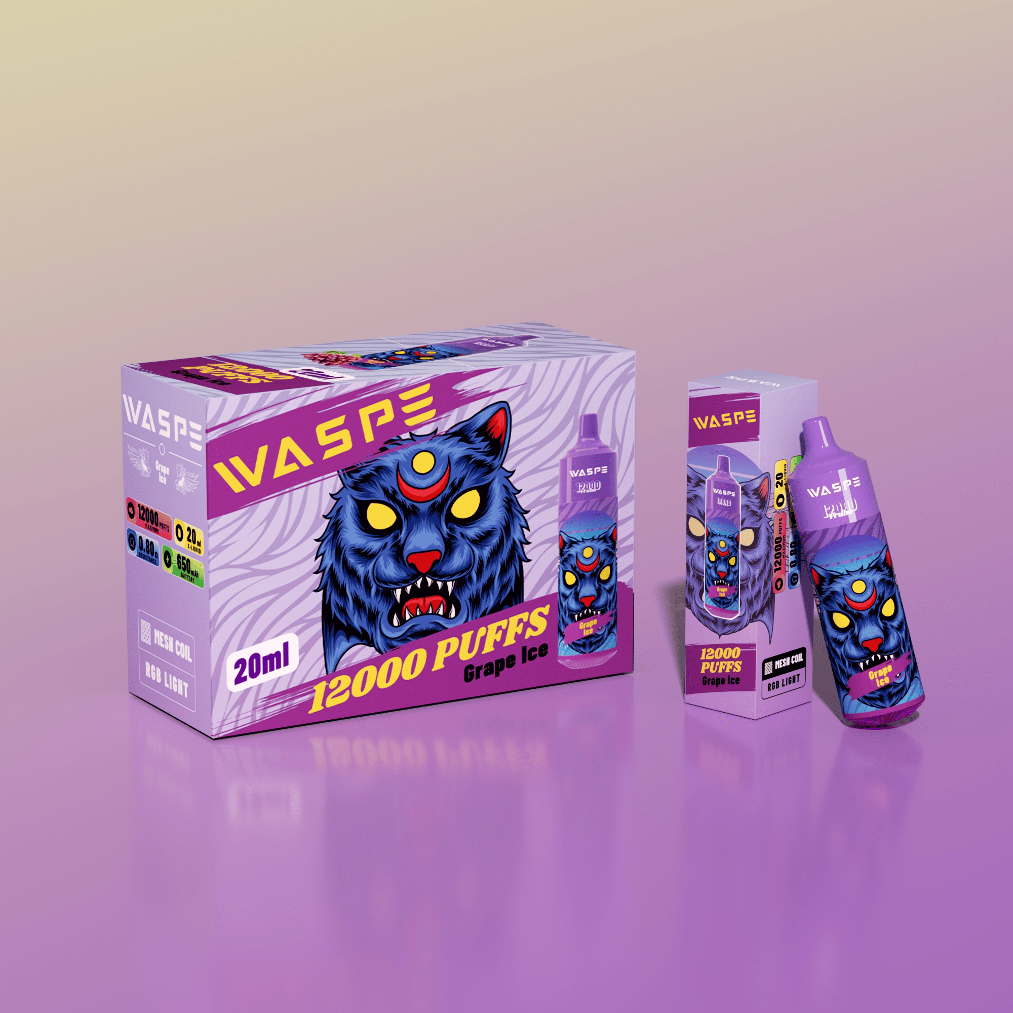 WASPE 12000 Grape Ice