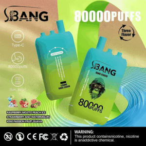 Bang Leader 80000 Raspberry Mojito Peach Ice/Strawberry And Watermelon/Kiwi Passion Fruit Guava