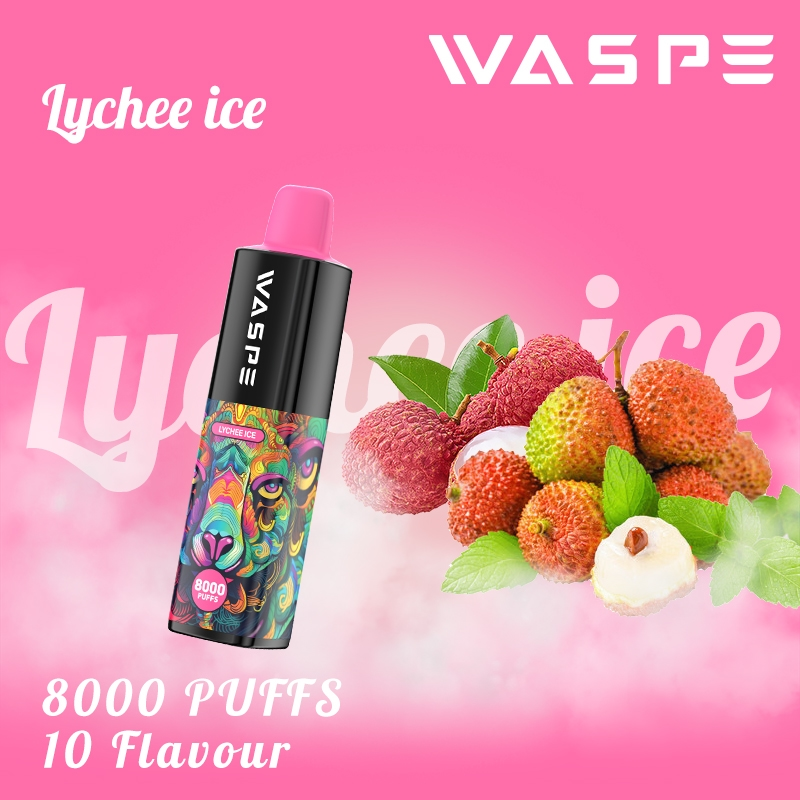 WASPE 8000 Lychee Ice