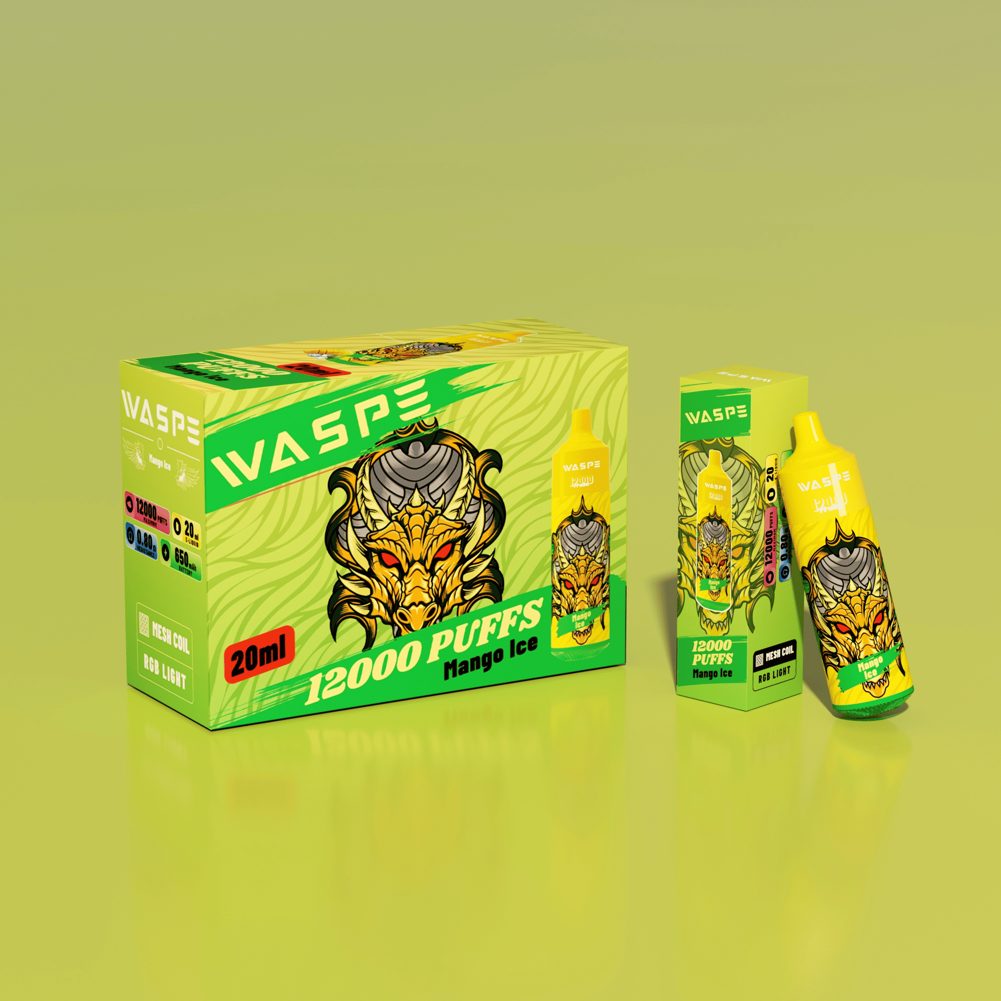 WASPE 12000 Mango Ice