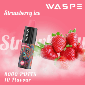 WASPE 8000 Strawberry Ice