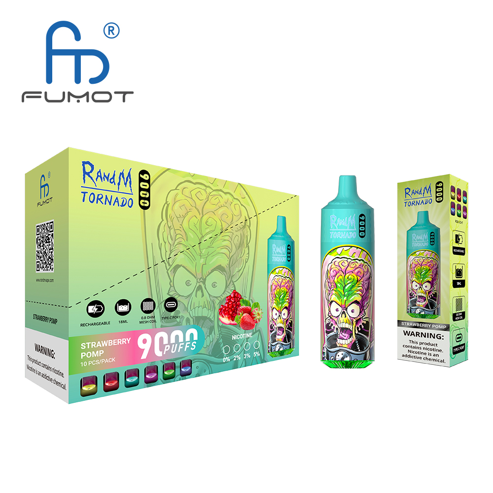 RandM Tornado 9000 Strawberry Pomp – Bild 4